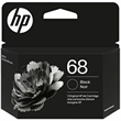 HP 68 Black Ink Cartridge, 7FP21TA Works With HP Envy 6120 Series, Envy 6130 Series, Envy 6520 Series, Envy 6530 Series Inkjet Printers